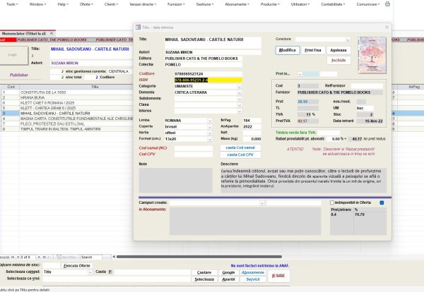 Oferte - commercial inventory software
